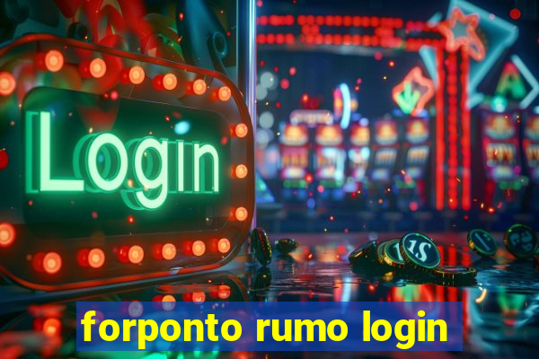 forponto rumo login